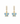 14K Children’s Butterfly Drop Earrings