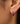 Vivid Pink Sapphire & Diamond Huggie Earrings