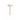 A gold huggie ring featuring a curved top band set with round clear stones and a vertical dangle of pear-cut clear stones, shown on a plain white background.