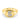 14K Diamond Initial Signet Ring
