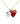 14K Enamel Diamond Heart and Pearl Charm Necklace