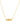 14K Puffed Mrs Adjustable Necklace
