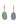 14K Opal and Diamond Drop Earrings