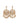 Gold Plated Chandelier Earrings