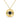 14K Evil Eye Diamond and Sapphires Pendant