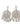 Gold Plated Chandelier Earrings
